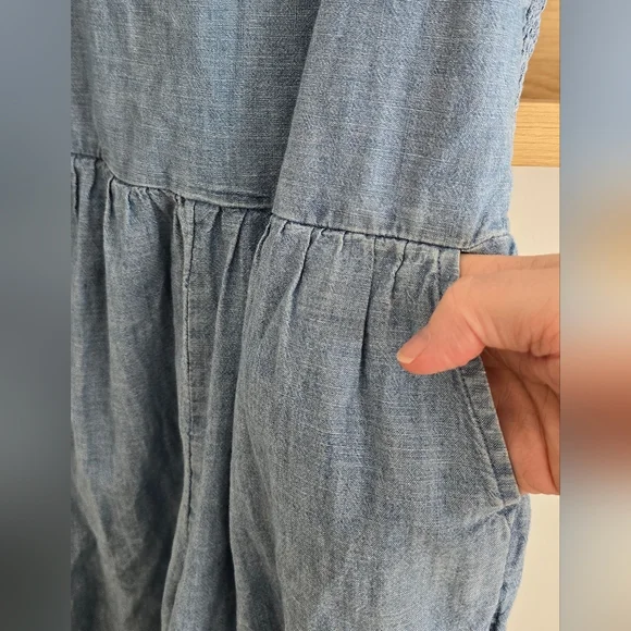 GAP Kids Light Blue One Piece - Picture 2 of 6